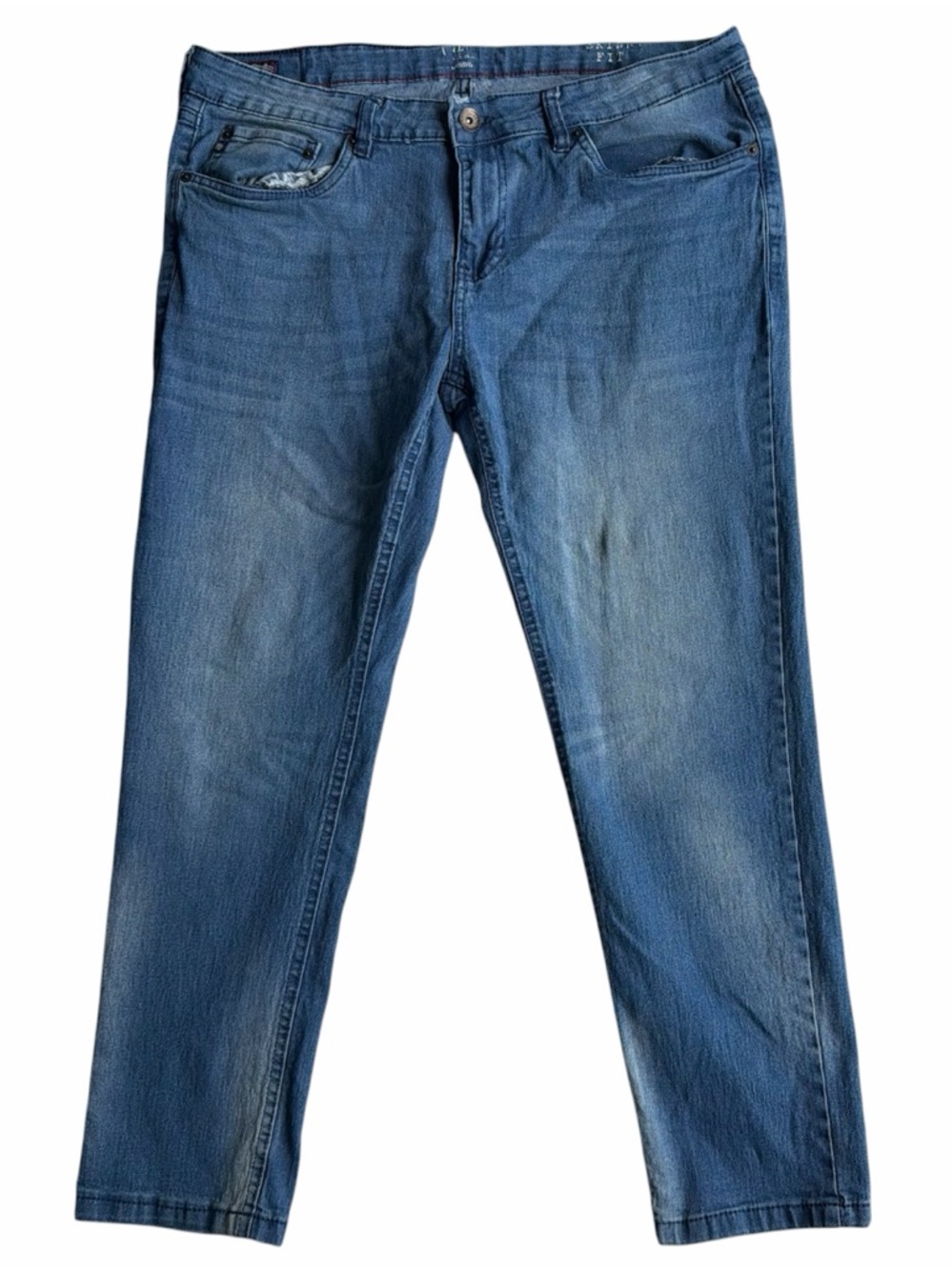 Chaps Skinny FIt Blue Jeans Mens 36x30